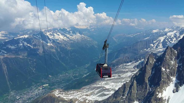 Monte Bianco, odmor među oblacima