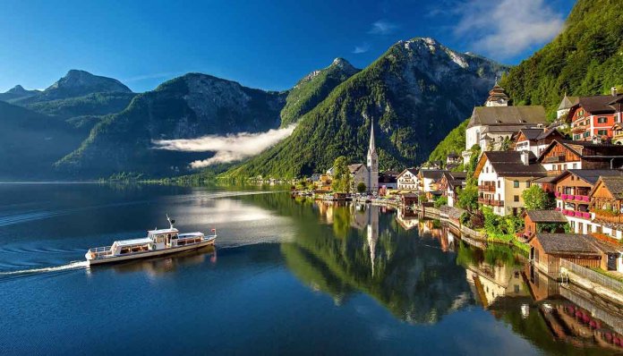Halštat Austrija