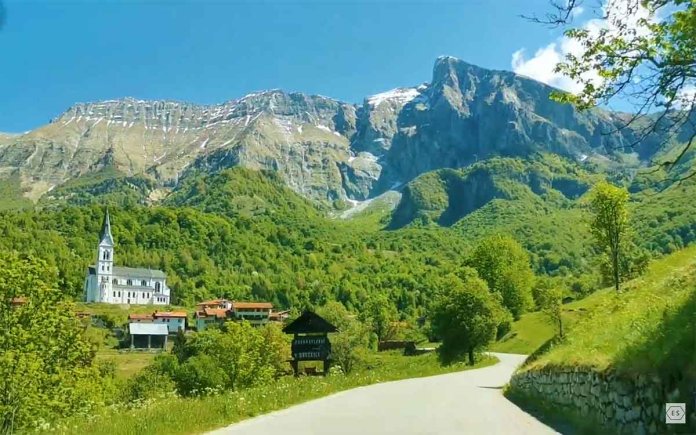 Drežnica, slovenačka idila u dolini Soče