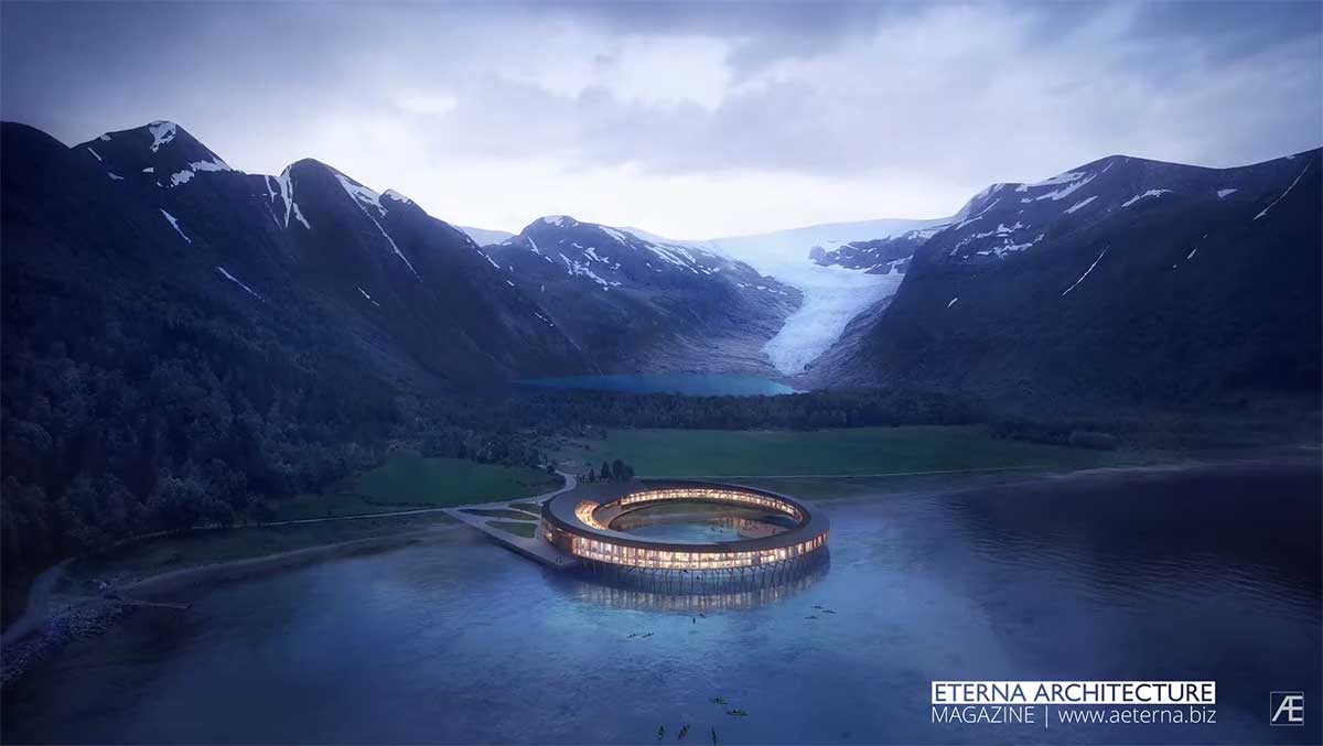 Najbolji ekološki hotel na svetu svart norveska