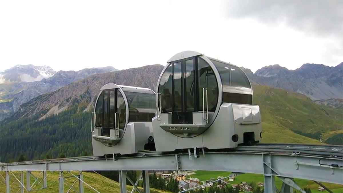 Tschuggen Express, futuristička švajcarska uspinjača