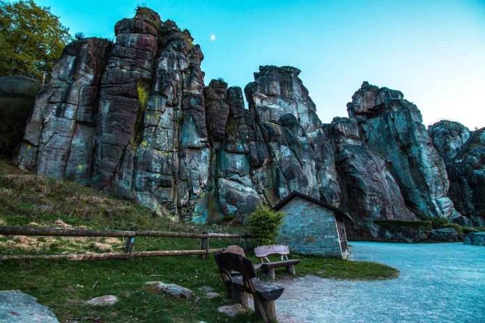 Externsteine, nemački Meteori