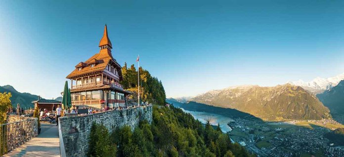 Interlaken, najviša železnica Evrope švajcarska