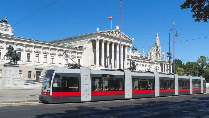 Beč iz tramvaja