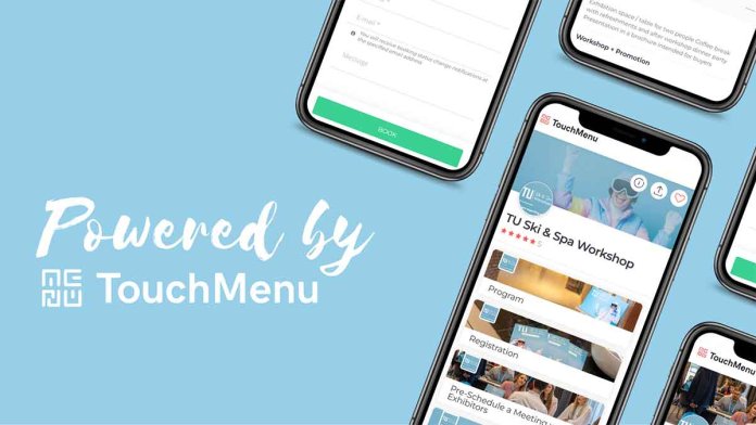 TouchMenu i TU SKI & SPA