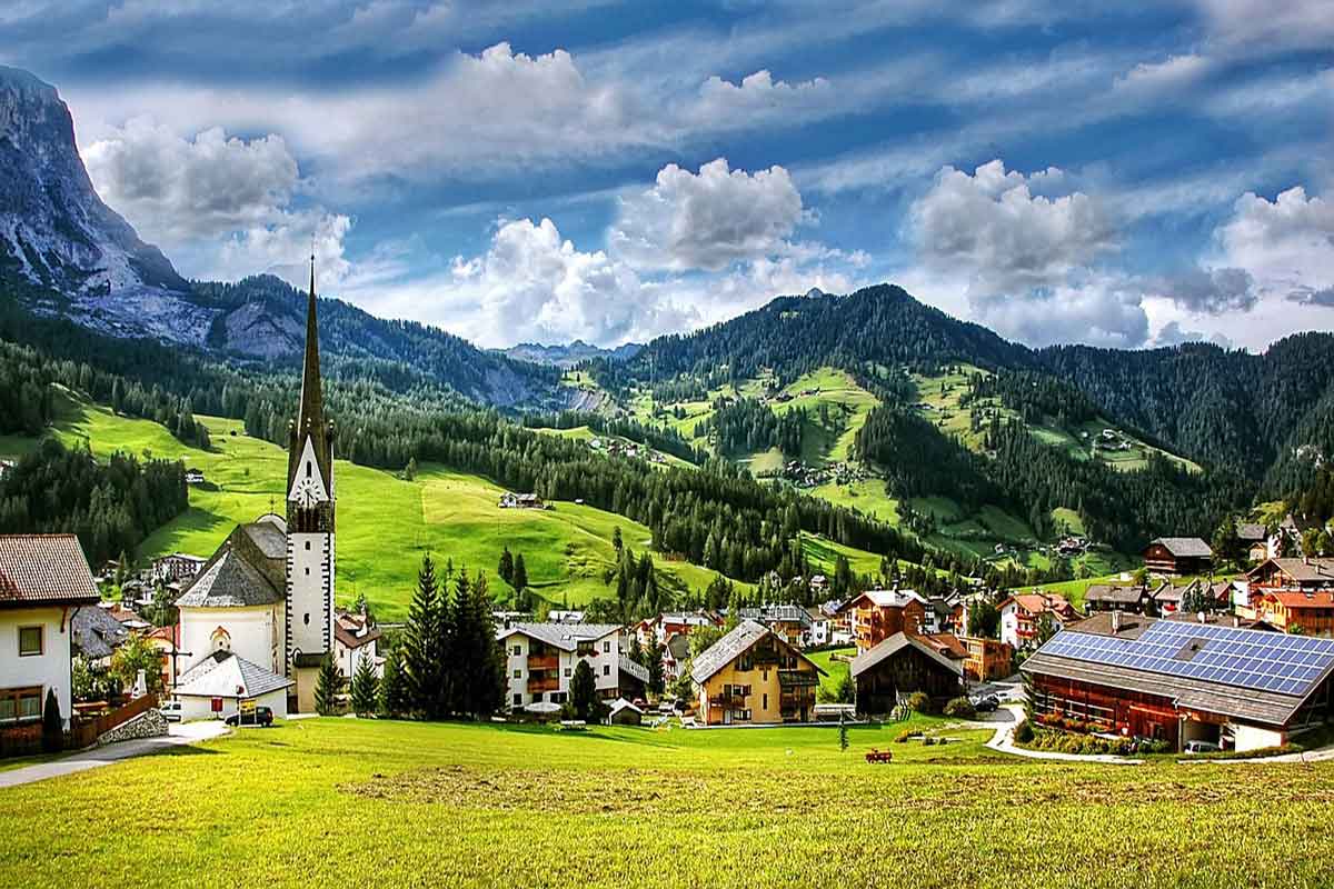 Alta Badia Dolomiti Italija