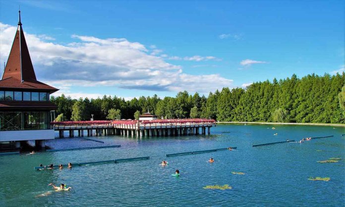 Jezero heviz Mađarska