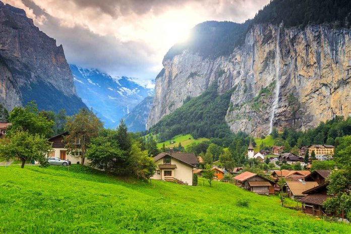 Lauterbrunnen Švajcarska