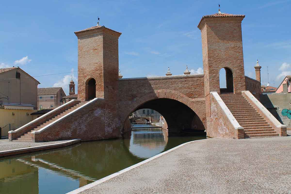 Ponte dei Trepponti -jedinstveni petokraki most
