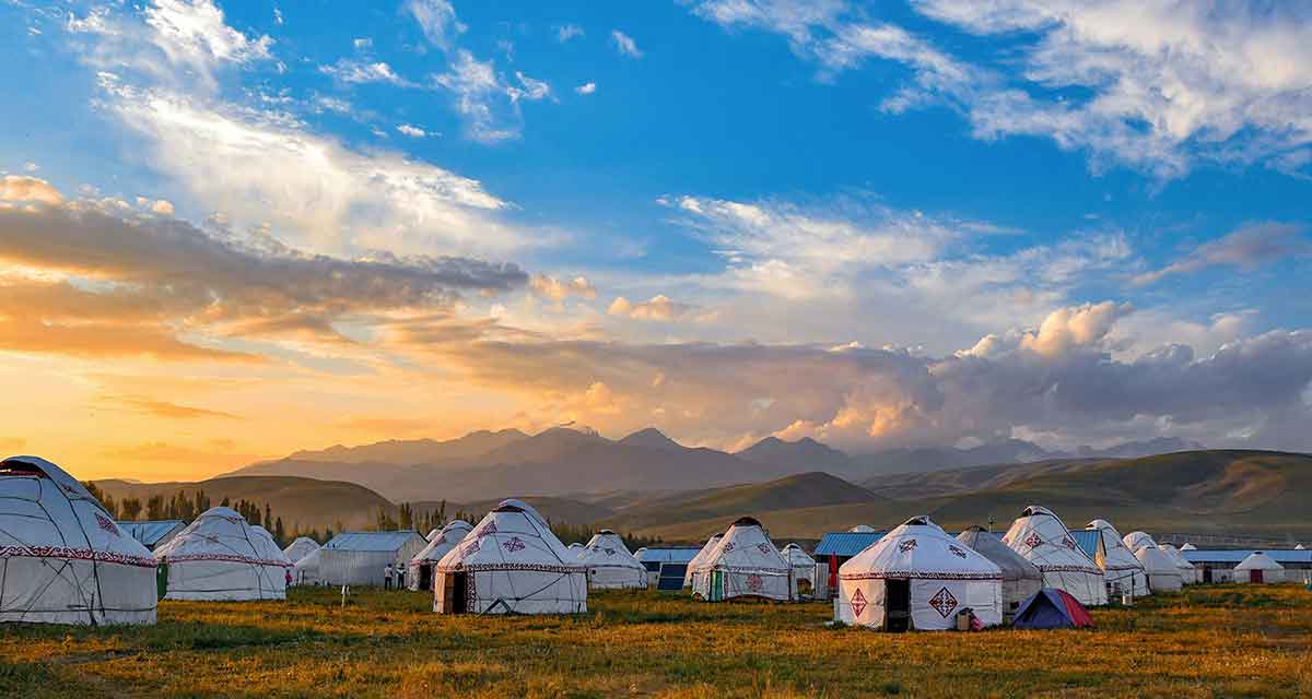 Poljske jurte – glamping na mongolski način