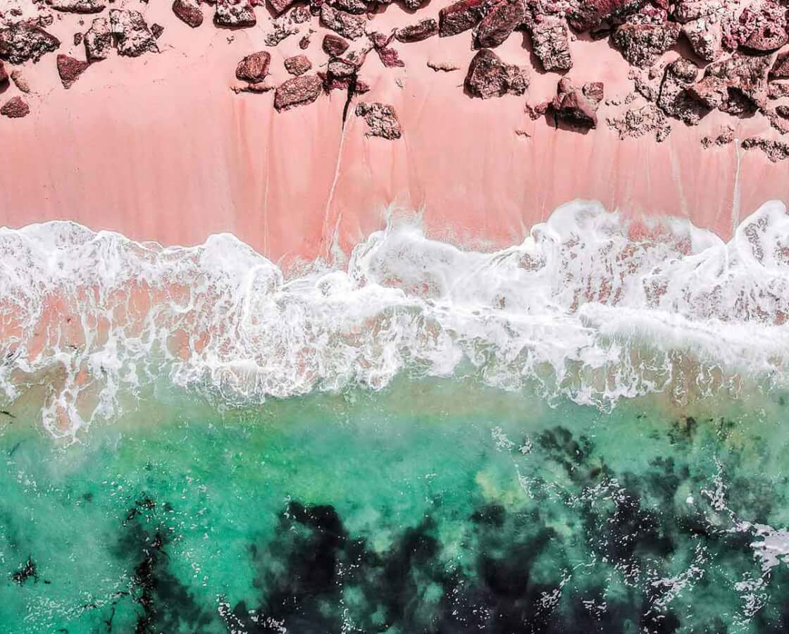 Roze plaža sardinija