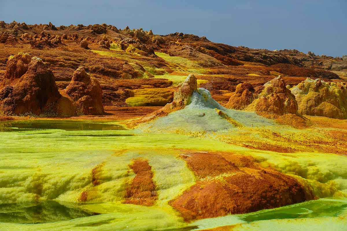 Danakil pustinja etiopija