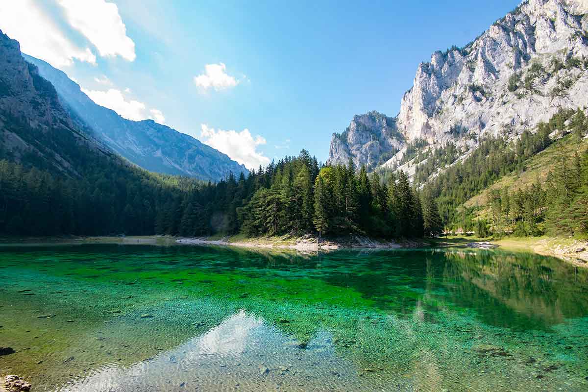 Gruner Ze jezero Austrija