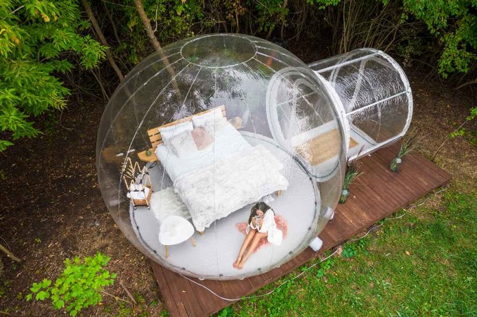 Hotel na naduvavanje buubble