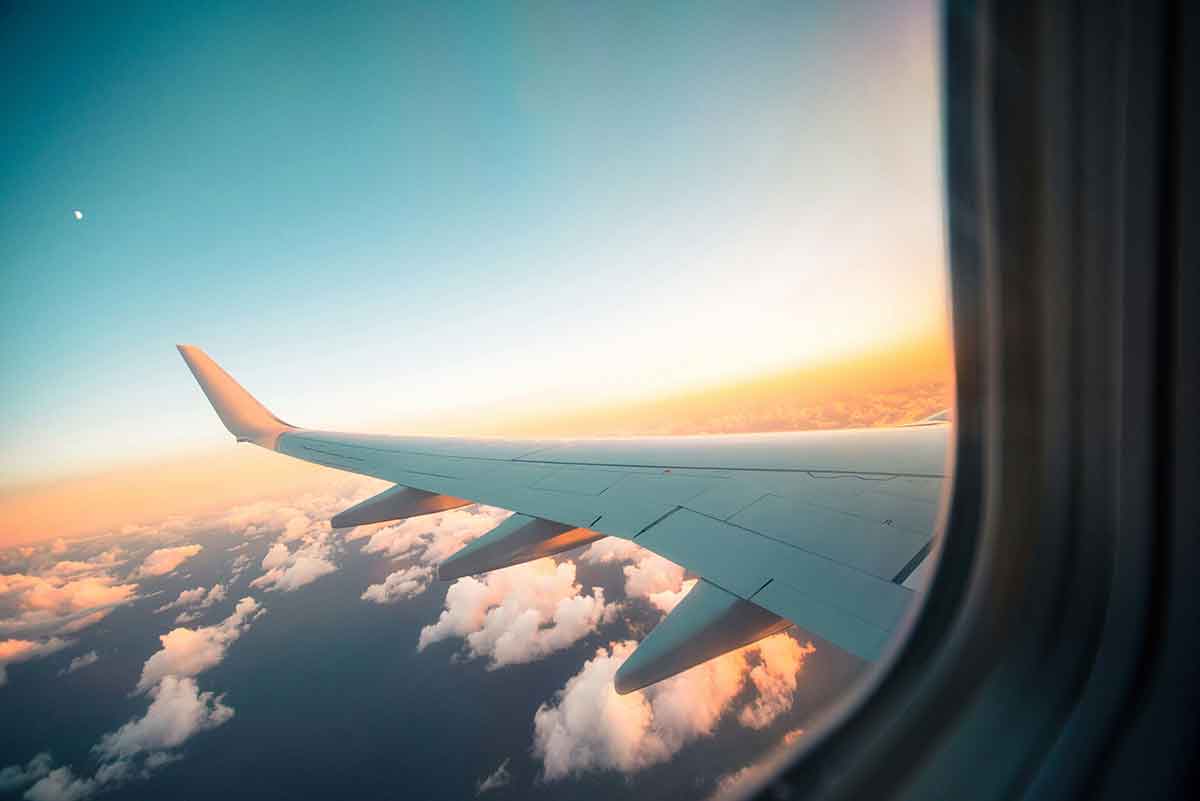 Avion prozor putovanje letenje