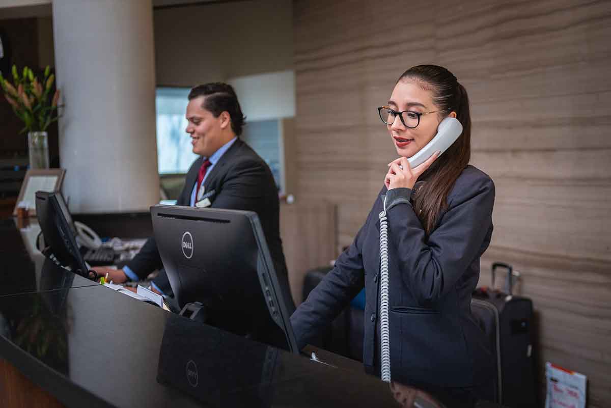 Hotel hoteli recepcija