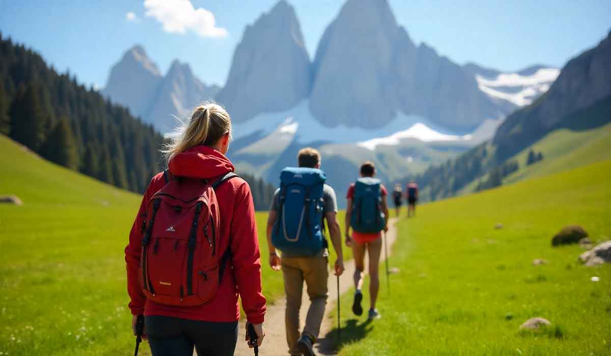 Planina italija treking hajking leto