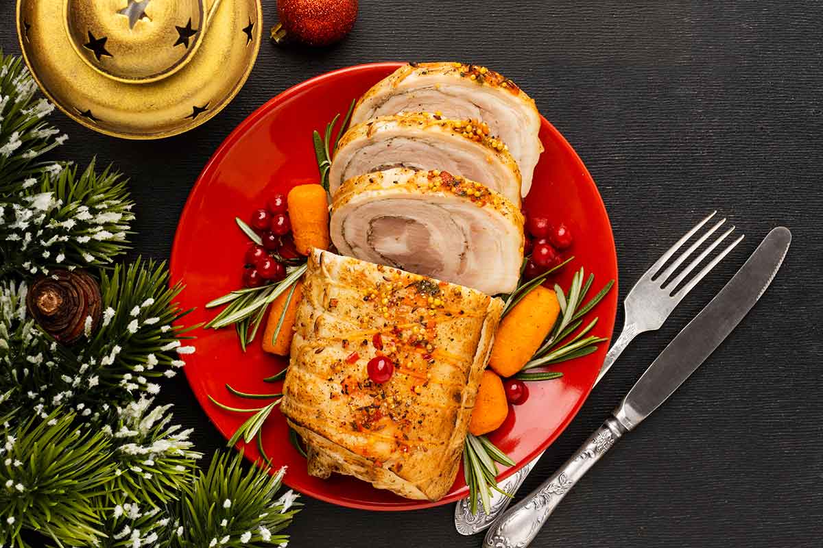 Porketa meso sendvic italija