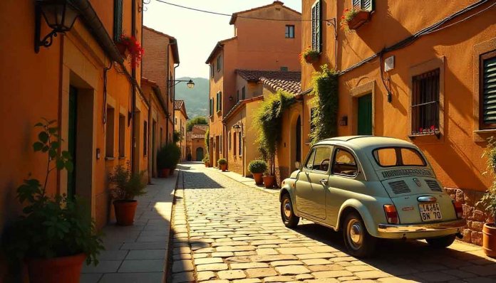 Italija ruralna selo Italija ruralna selo