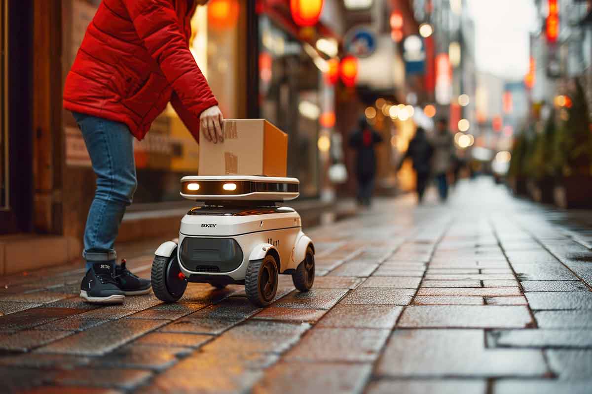 Robotska dostava hrane u Talinu