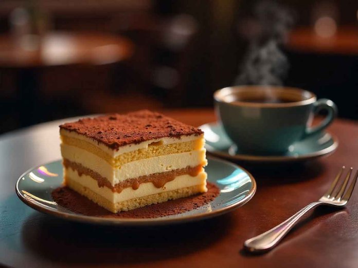 Tiramisu kolac kafa espresso