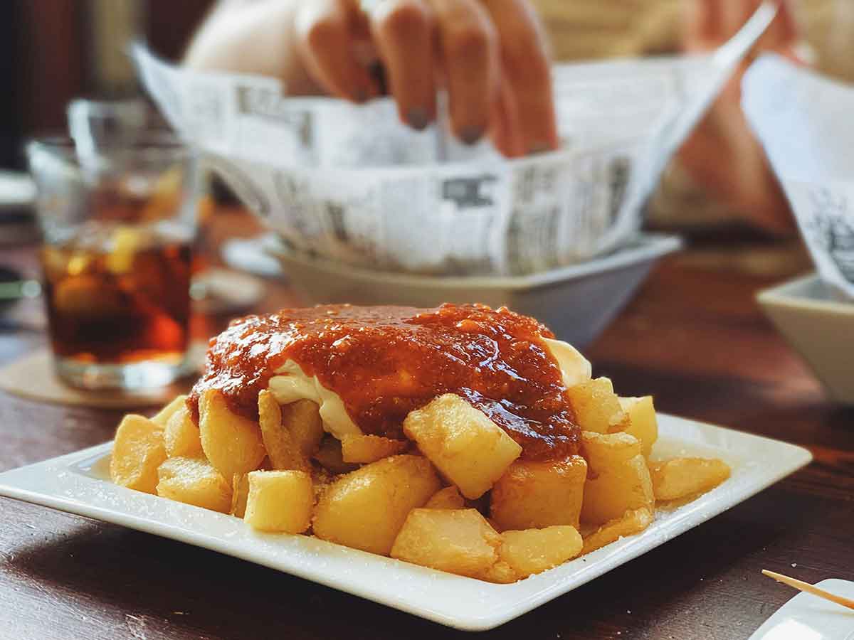 Patatas bravas