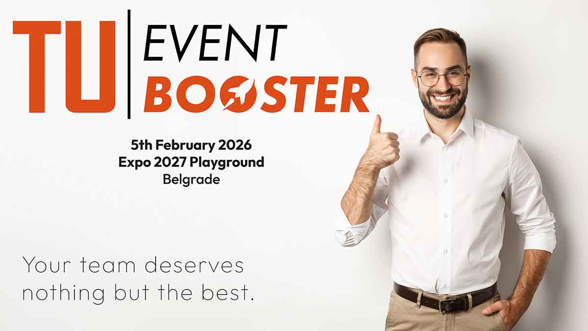 Organizujete događaje u 2026 TU Event Booster vas povezuje sa najboljim hotelima