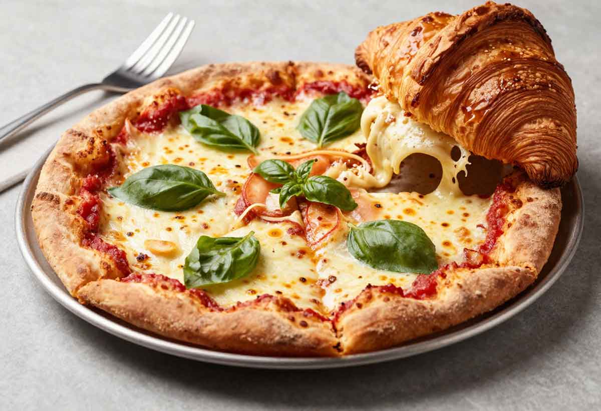 QSR industrija hibridi pica kroasan