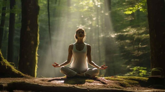 Digitalna tišina priroda meditacija joga