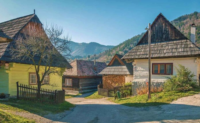 Vlkolínec slovačka selo Vlkolínec slovačka selo