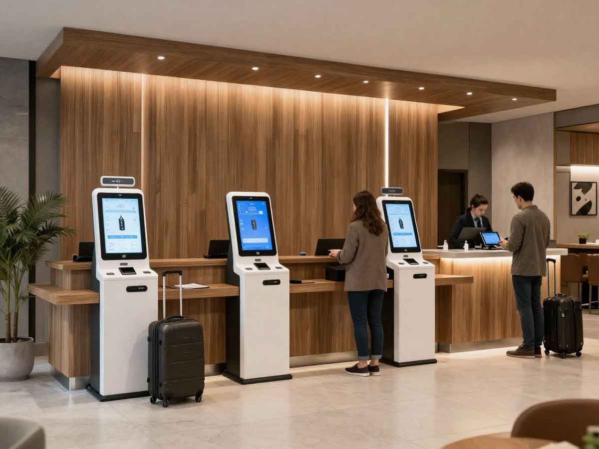 Hoteli sistemi digitalizacija informacije recepcija