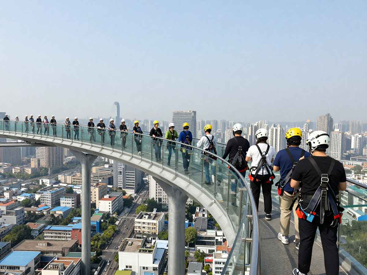 Vidikovac vidikovci adrenalin visina rooftop skywalk