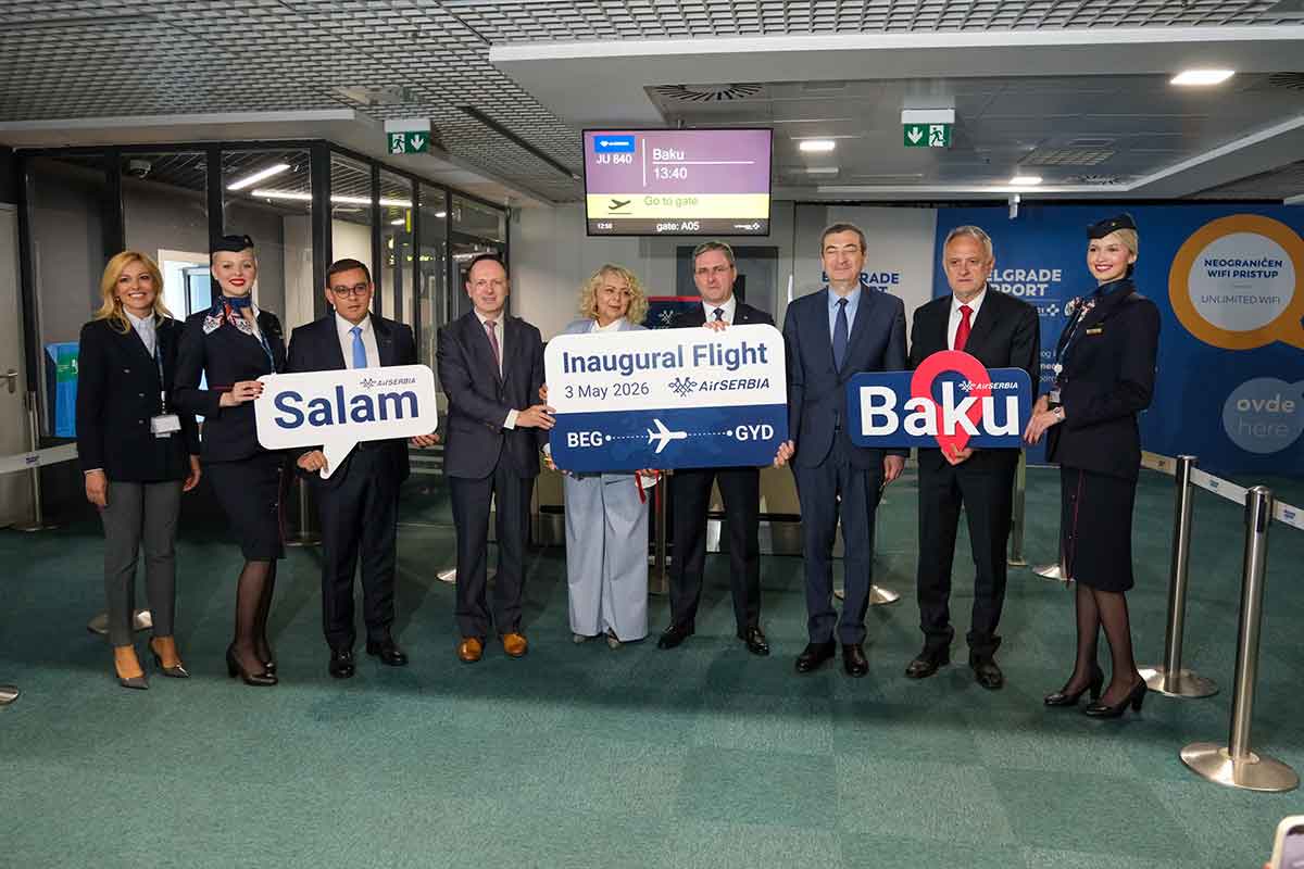 Beograd i Baku povezani direktnim letom Er Srbije Nova era saradnje Srbije i Azerbejdžana