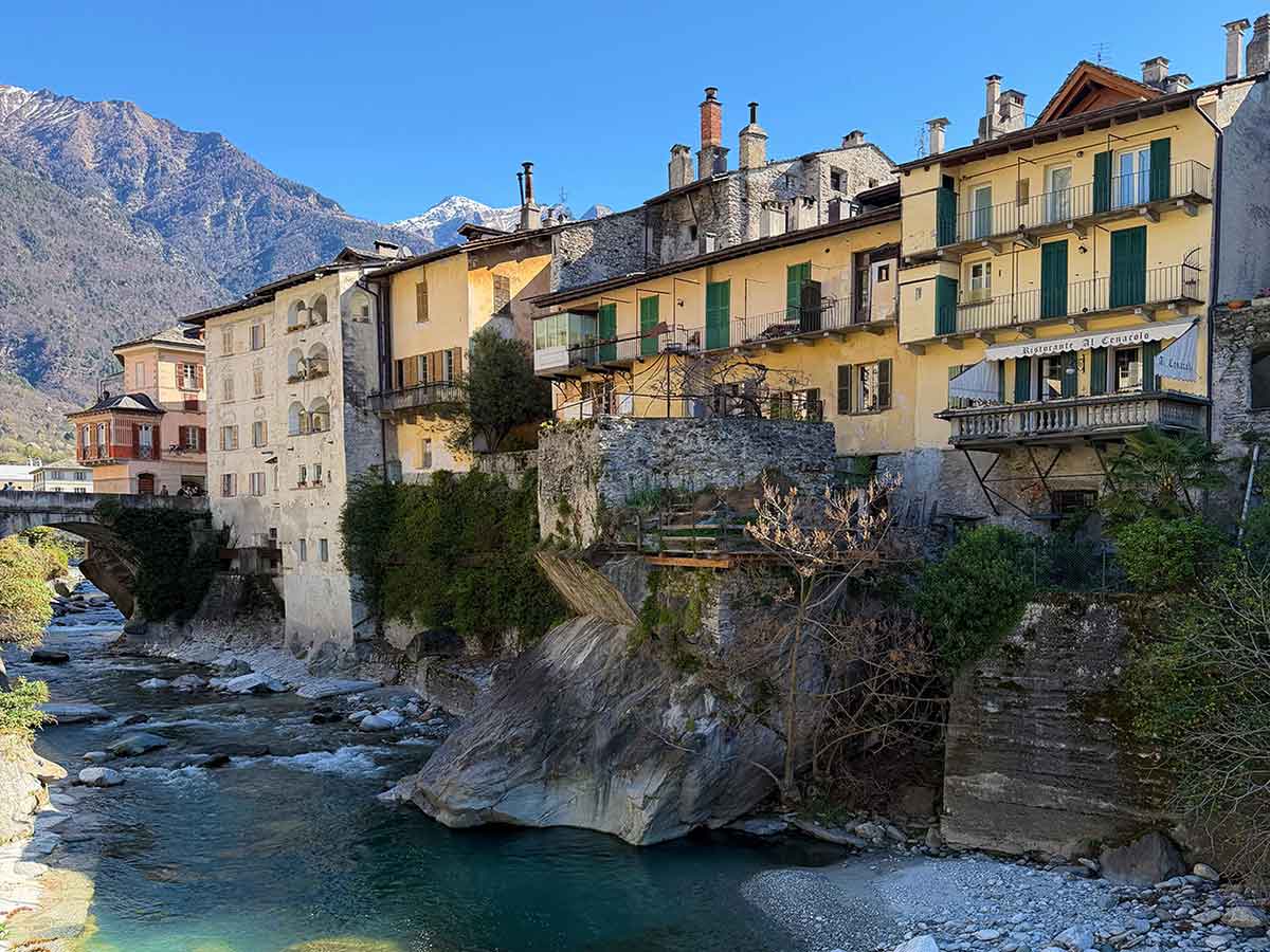Kjavena Italija alpi ruralna sela