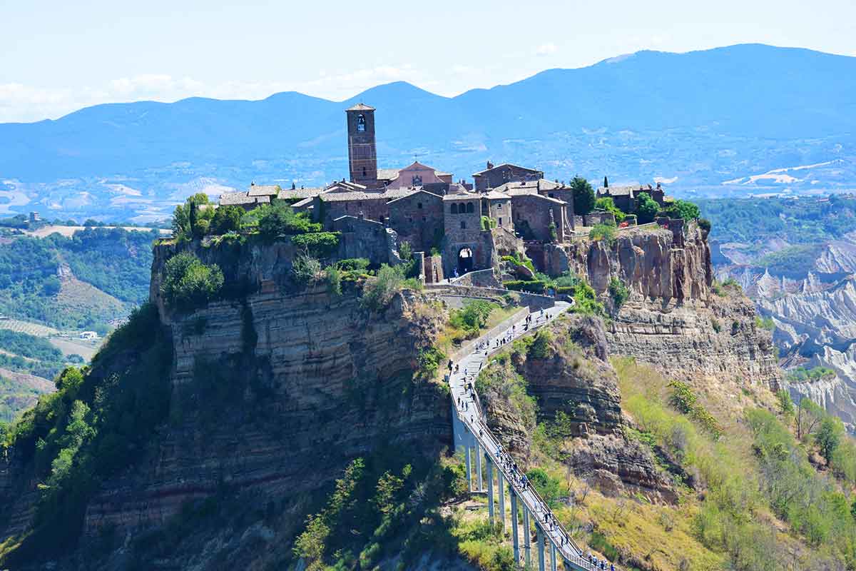 Čivita di Banjoređo (Civita di Bagnoregio) italija