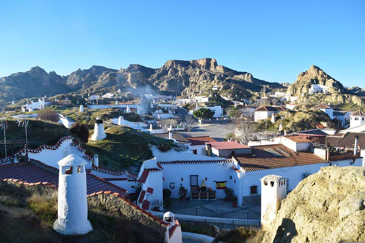 Guadiks Guadix Španija selo ruralna