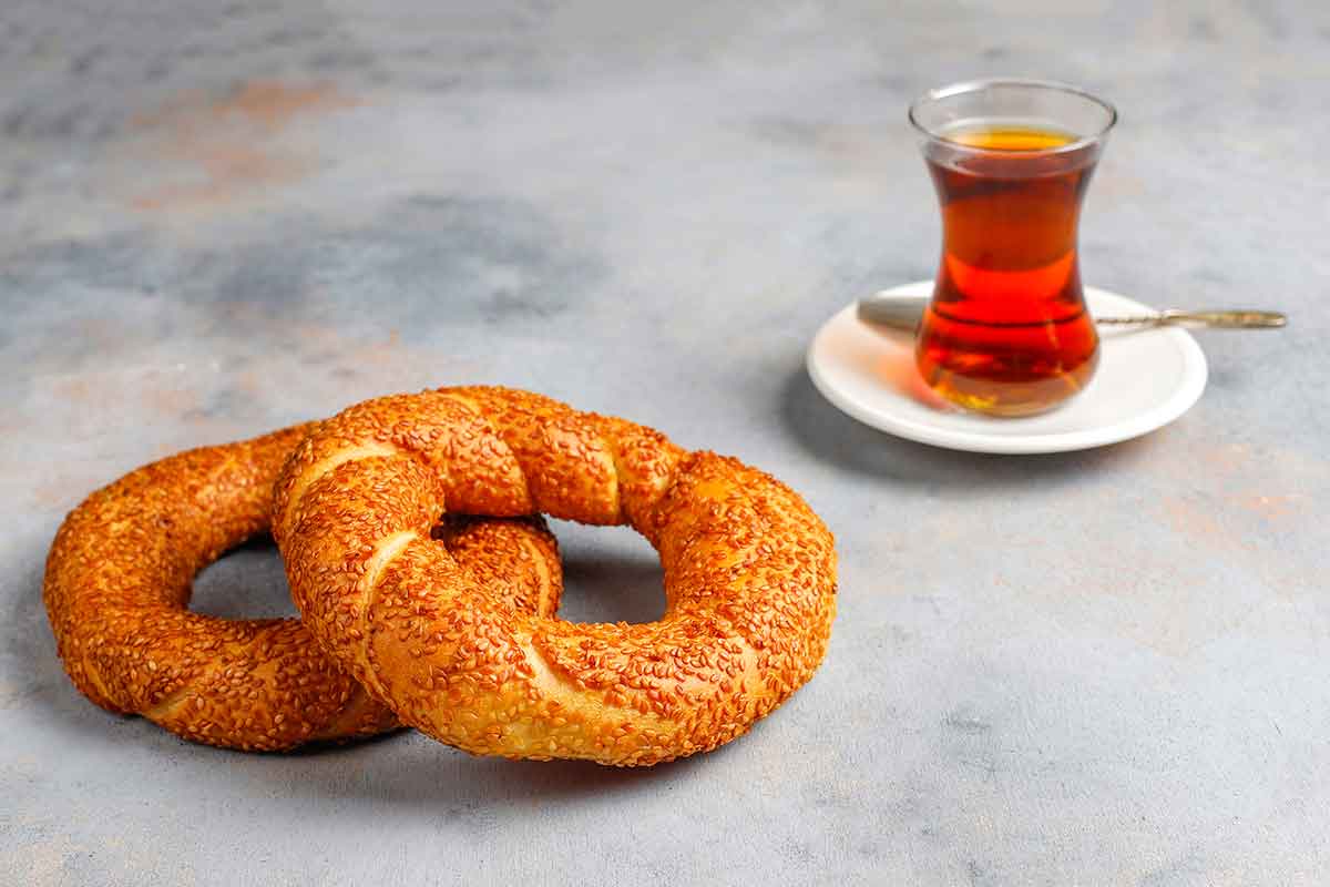 Simit turski đevrek pecivo doručak
