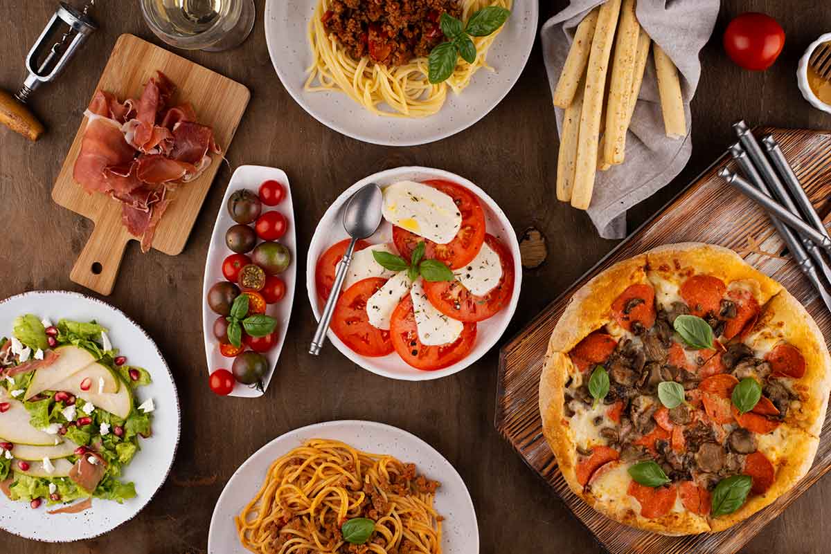 Italijanska hrana jelo kuhinja