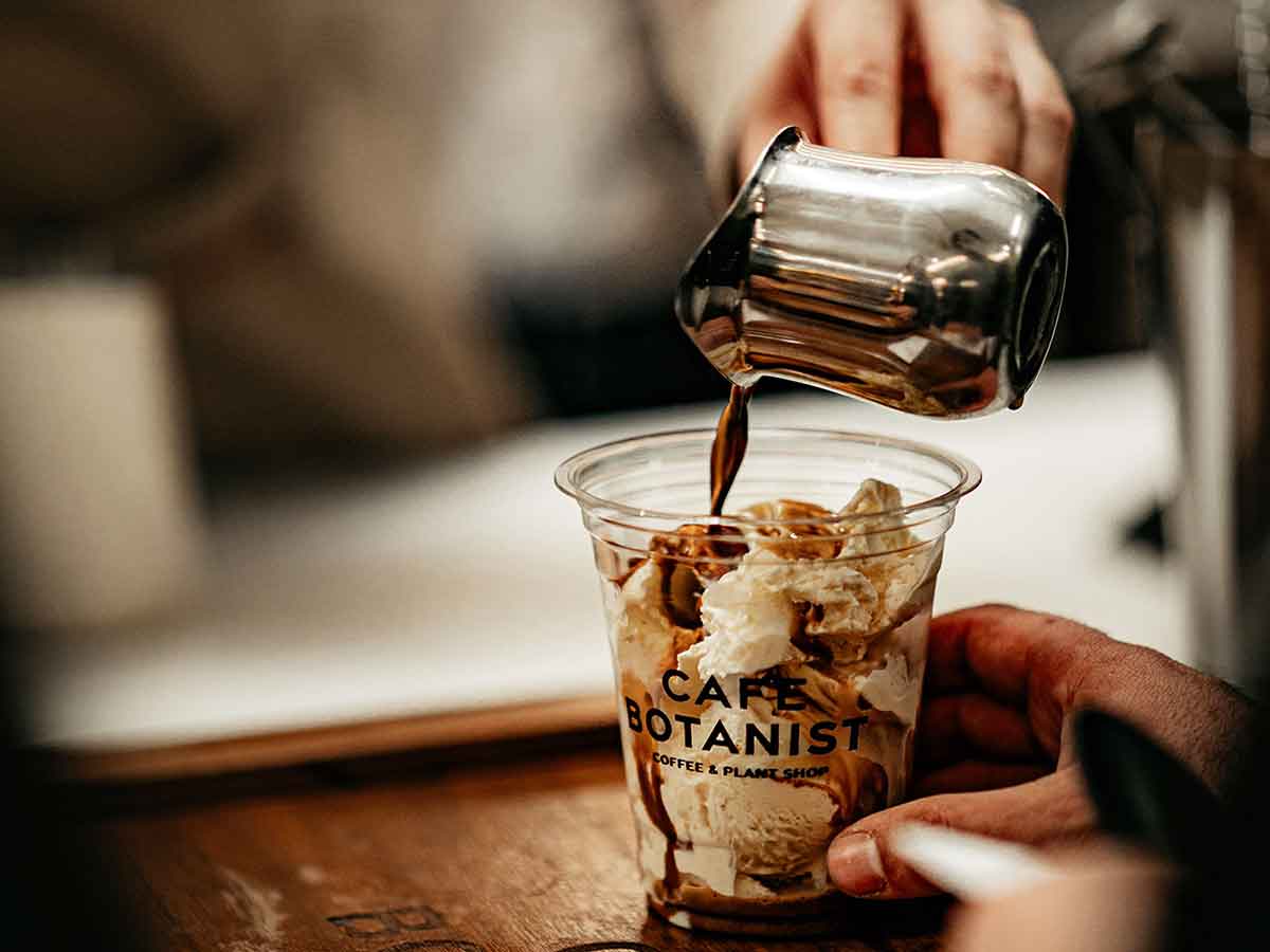 affogato sladoled kafa espreso italija
